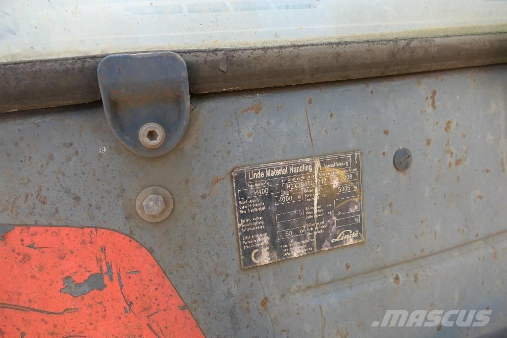 Linde H 40 D Tehnika ar dīzeļa dzinēju