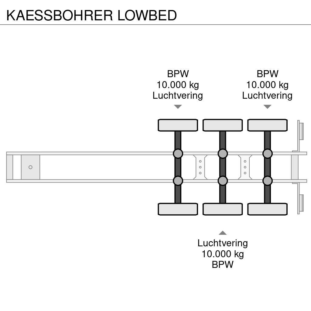 Kässbohrer LOWBED Zemie treileri