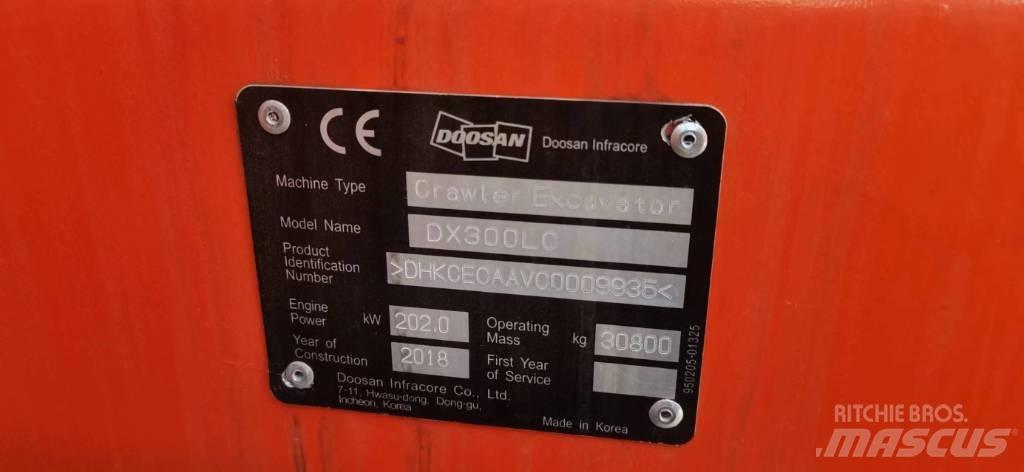 Doosan 300-7 Kāpurķēžu ekskavatori