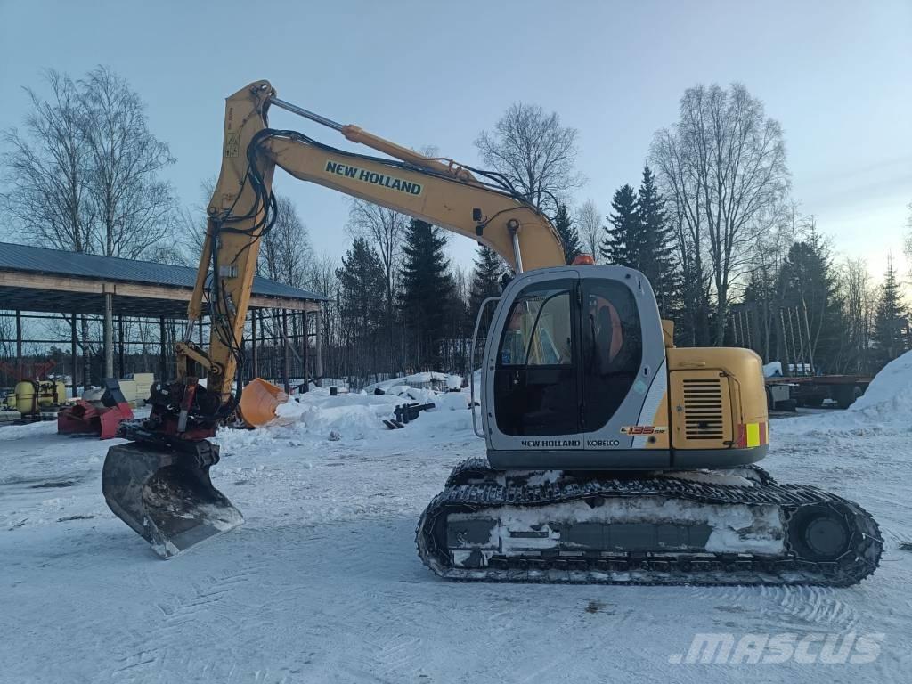 New Holland 135 SR Kāpurķēžu ekskavatori