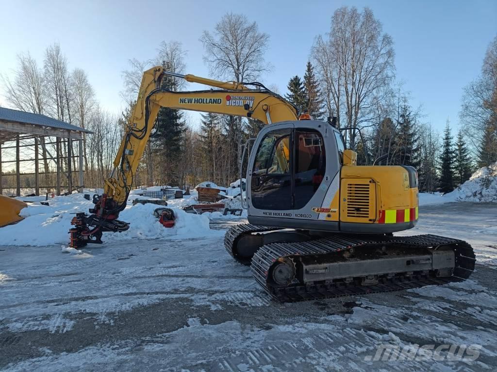 New Holland 135 SR Kāpurķēžu ekskavatori