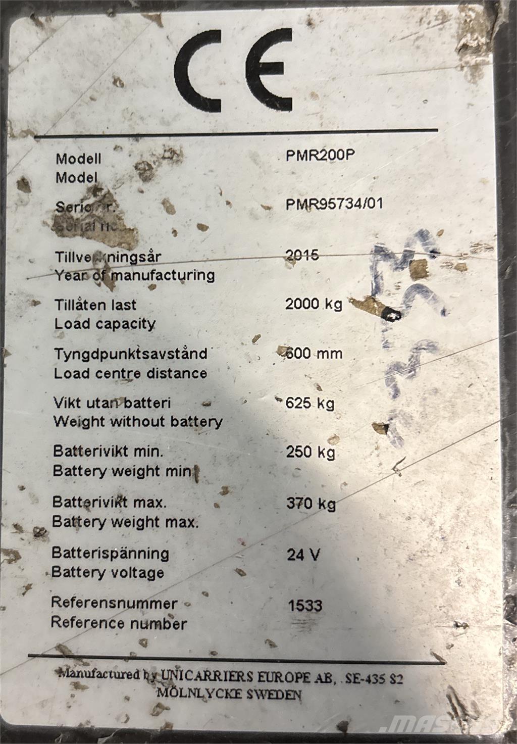 Atlet PMR200P Pašgājējplatformas