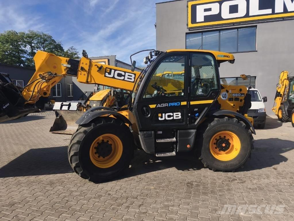 JCB 560-80 AGRI PRO Teleskopiskie manipulatori