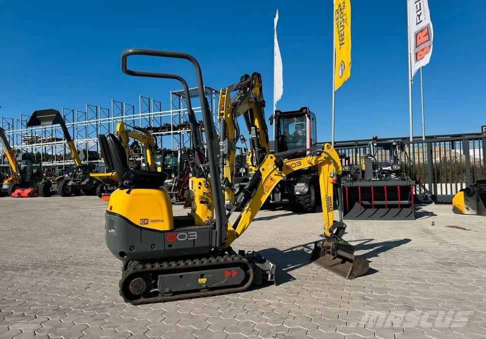 Wacker Neuson 803 Kāpurķēžu ekskavatori