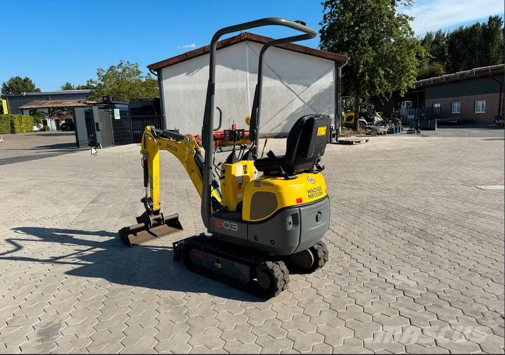 Wacker Neuson 803 Kāpurķēžu ekskavatori