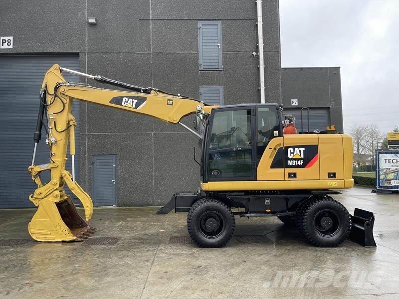 CAT M 314 F Ekskavatori uz riteņiem