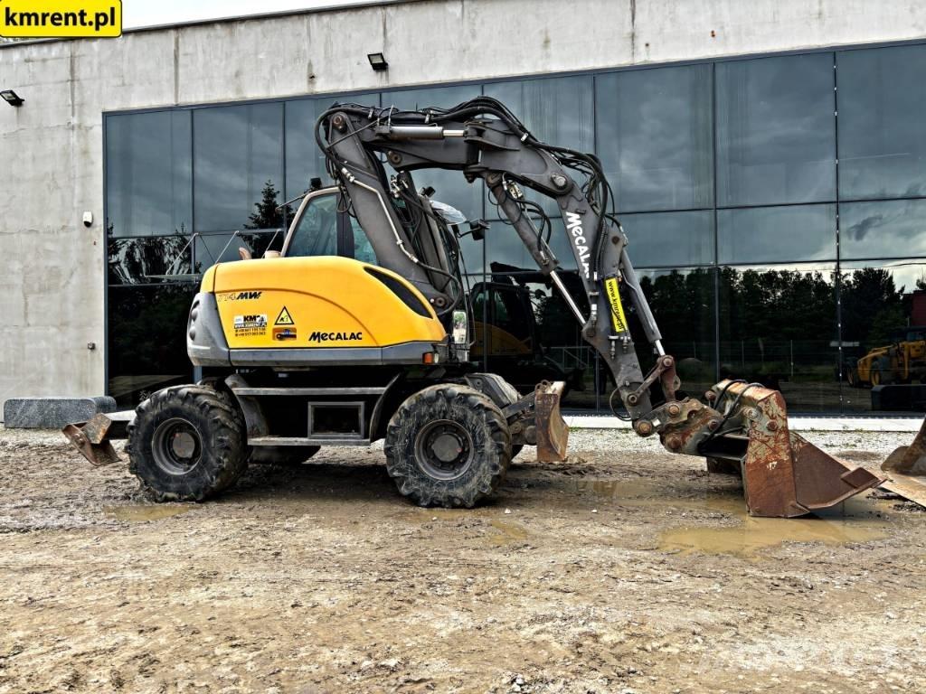 Mecalac 714 MW Ekskavatori uz riteņiem