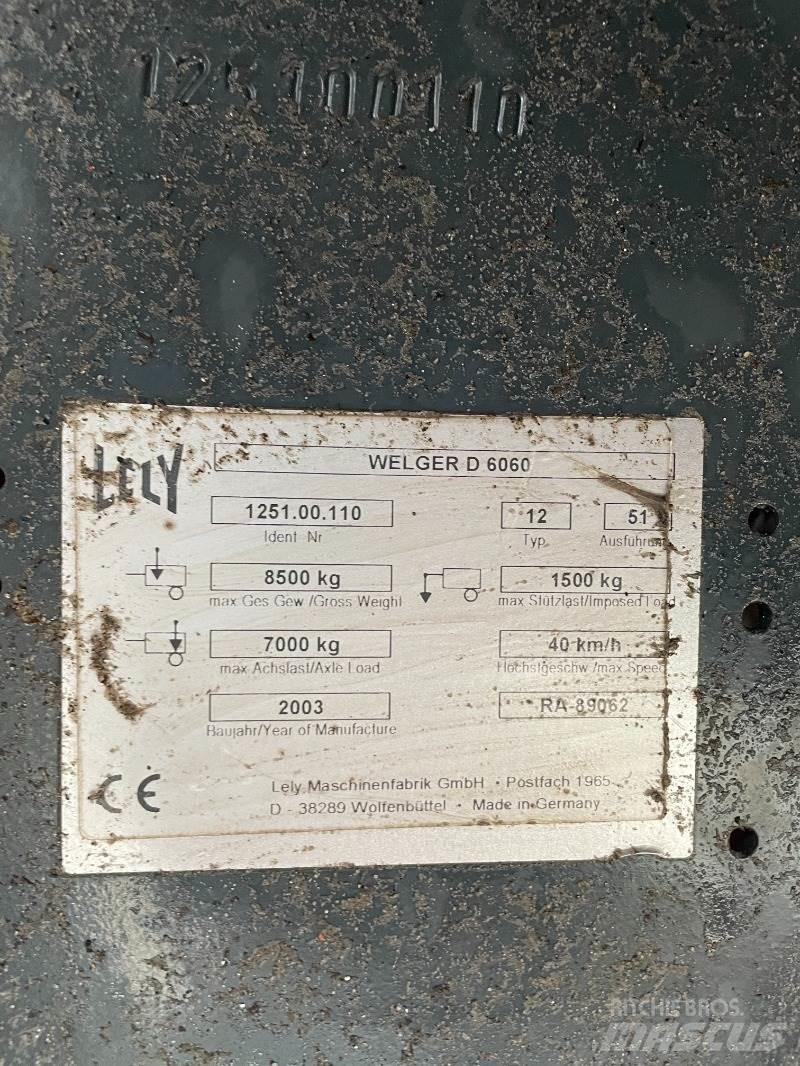 Welger D 6060 Ķīpu preses