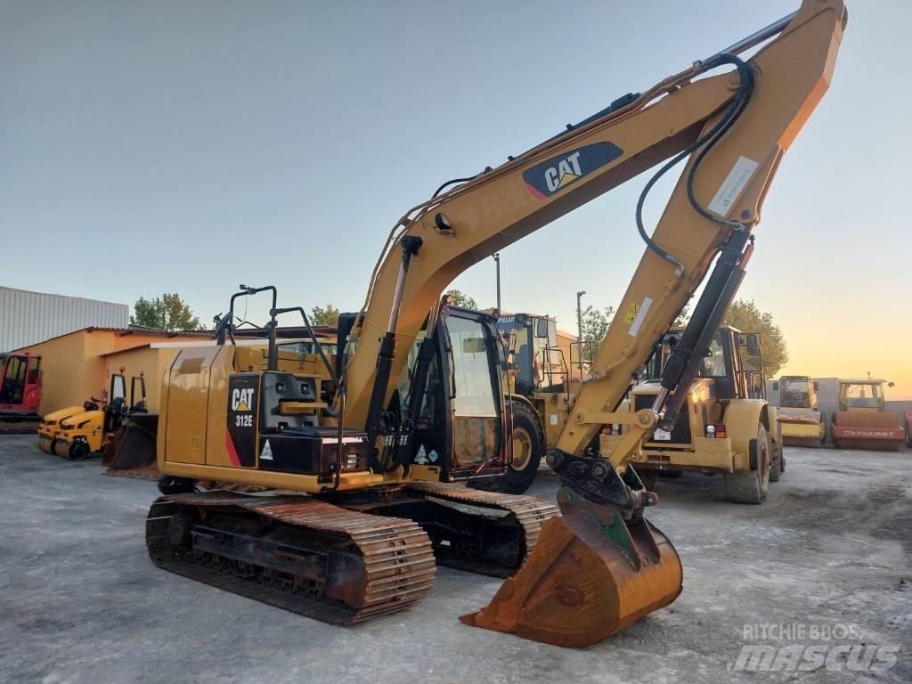 CAT 312 E Kāpurķēžu ekskavatori