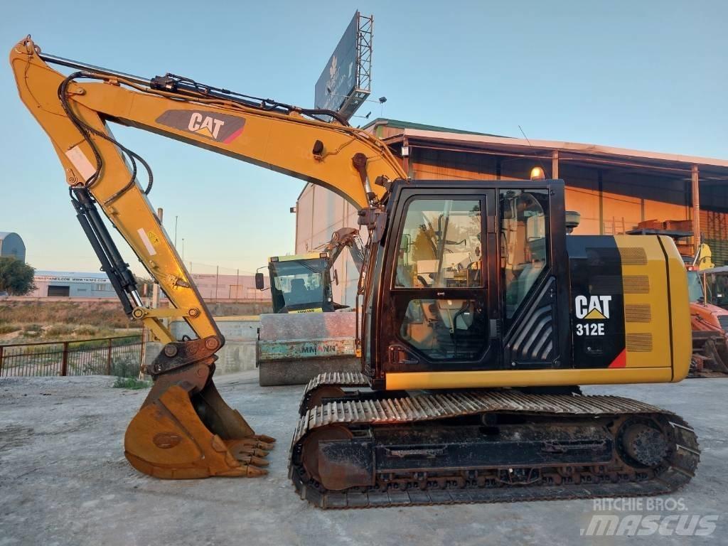 CAT 312 E Kāpurķēžu ekskavatori