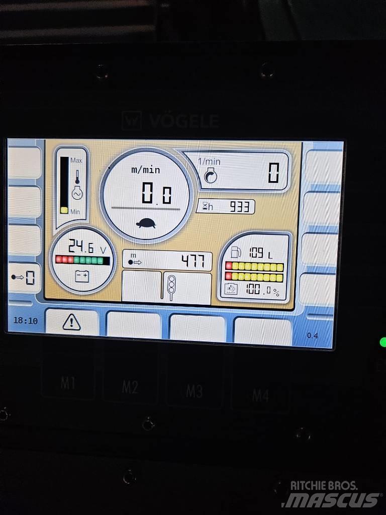 Vögele SUPER 1300-3i Asfalta klājēji