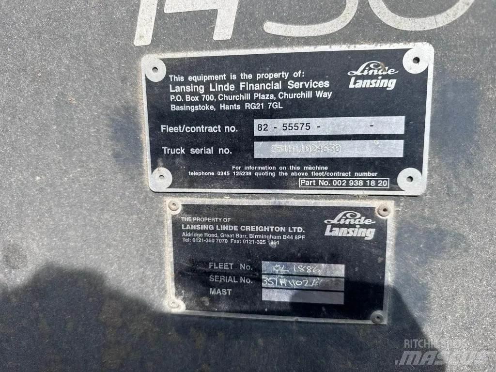 Linde H30D Tehnika ar dīzeļa dzinēju