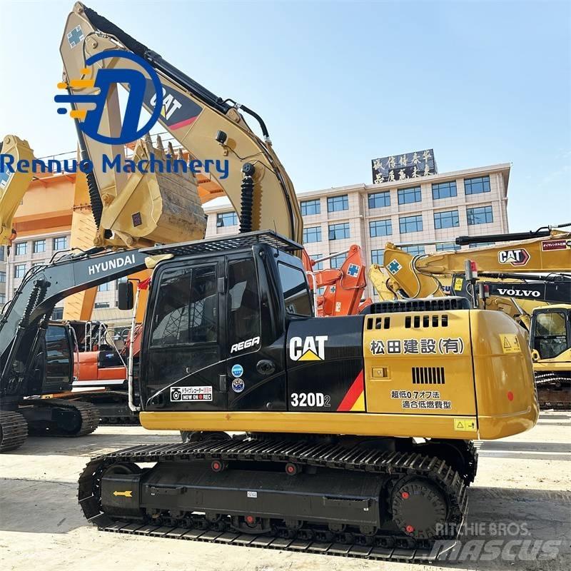 CAT 320D2 Kāpurķēžu ekskavatori
