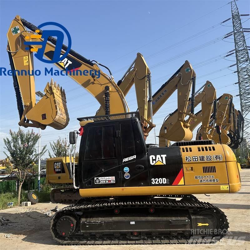 CAT 320D2 Kāpurķēžu ekskavatori