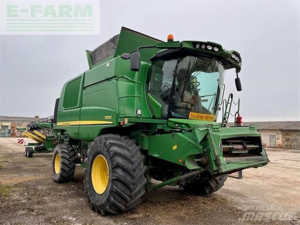 John Deere T670 Ražas novākšanas kombaini