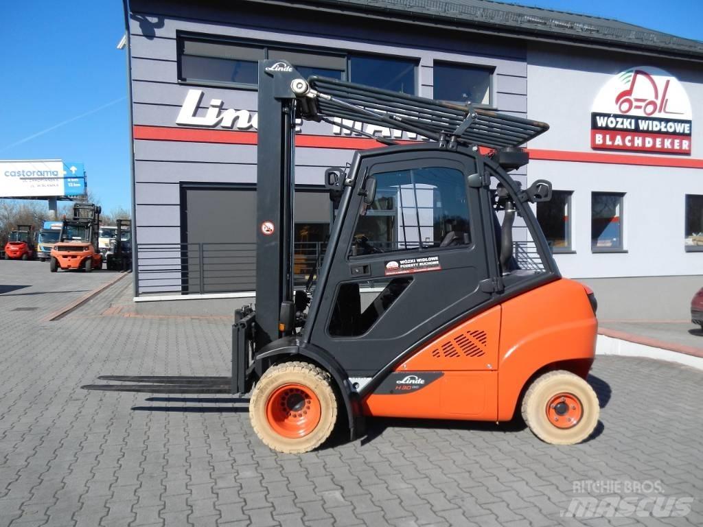 Linde H30D-02 Tehnika ar dīzeļa dzinēju