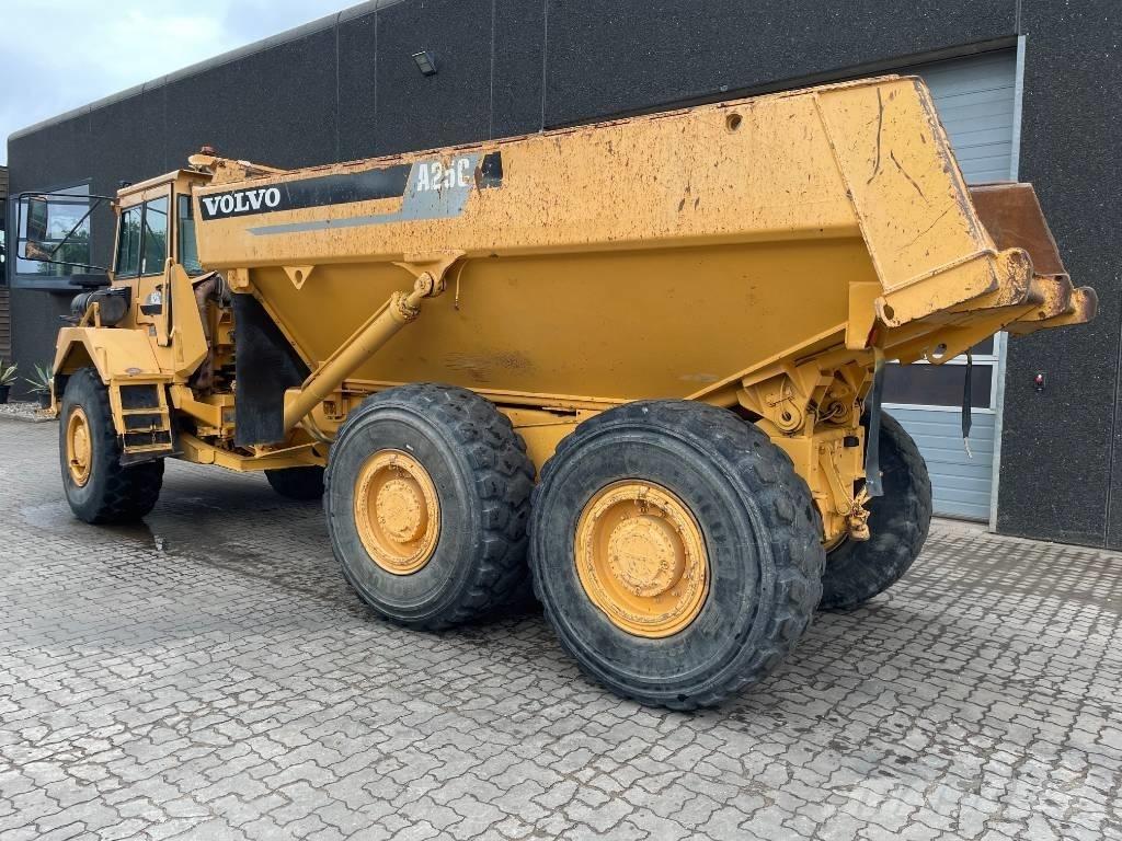 Volvo A25C Artikulētie pašizgāzēji