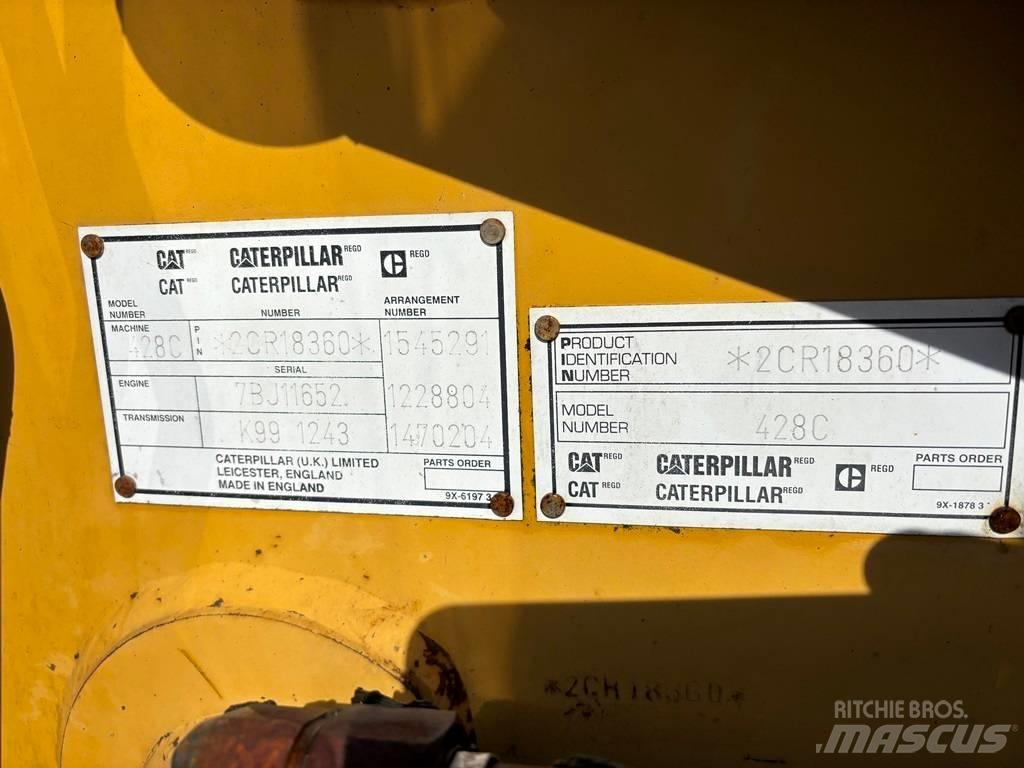 CAT 428 C Ekskavatori-iekrāvēji