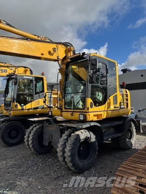 Komatsu PW 148-8 Ekskavatori uz riteņiem