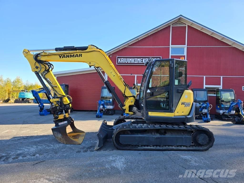 Yanmar SV 100 Vidēja lieluma ekskavatori 7 t - 12 t