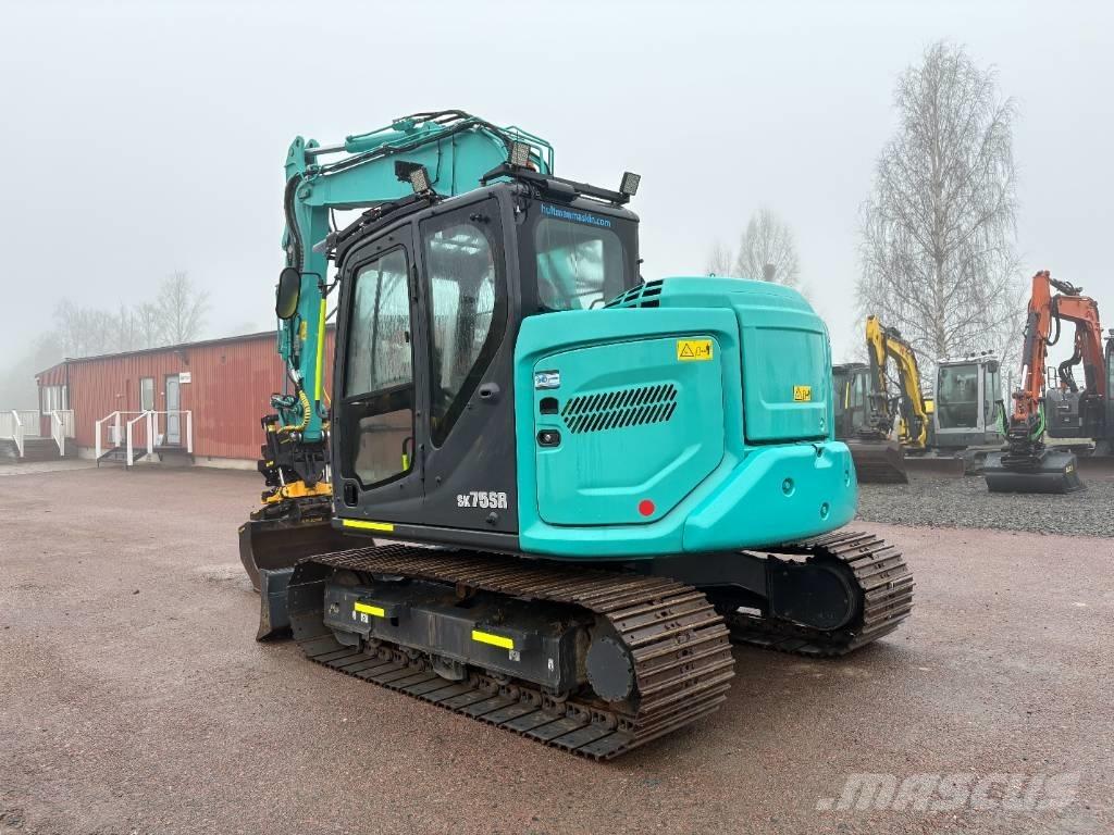Kobelco K75SR-7 Vidēja lieluma ekskavatori 7 t - 12 t