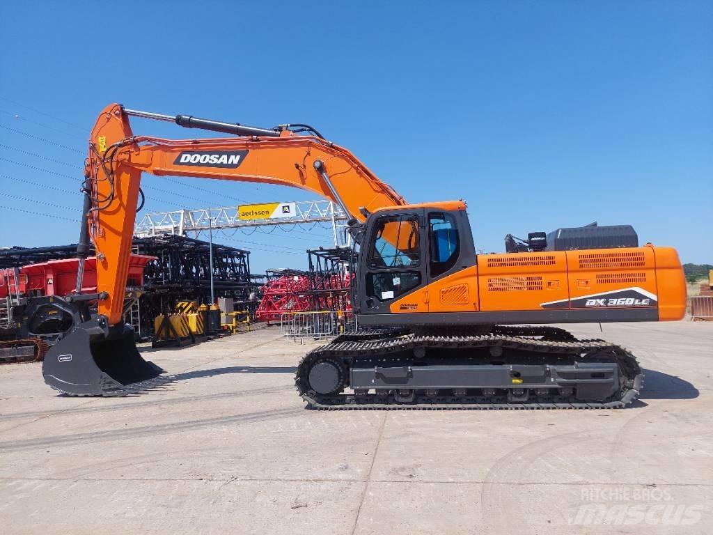 Doosan DX360LC-7M Kāpurķēžu ekskavatori