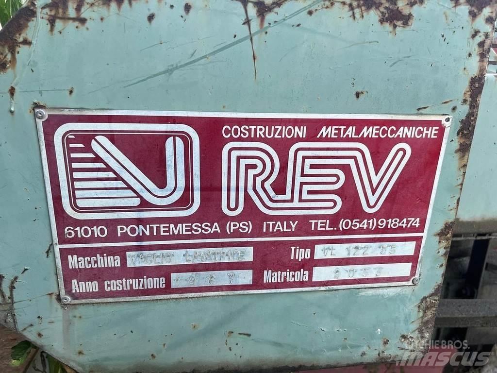 REV VL 122/55 Cilindrveida rotējošs siets