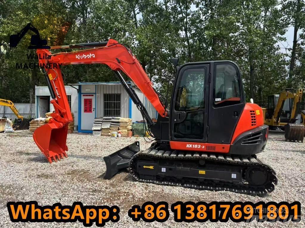 Kubota KX 183-3 Mini ekskavatori < 7 t