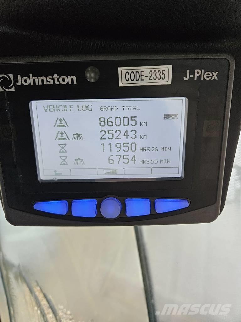 Johnston CN400 Ielu tīrīšanas mašīnas