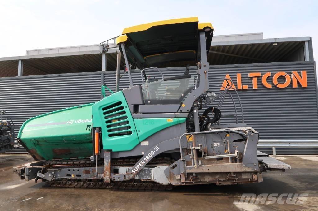 Vögele SUPER 1800-3I Asfalta klājēji
