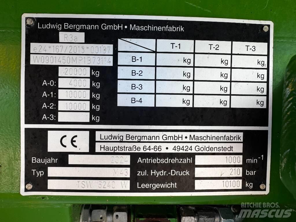 Bergmann TSW 6240 W Mēslojuma izkliedētājs