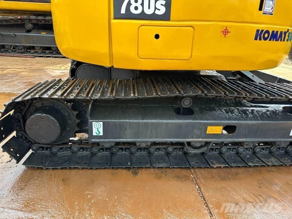 Komatsu PC 78 US-6N0 Kāpurķēžu ekskavatori
