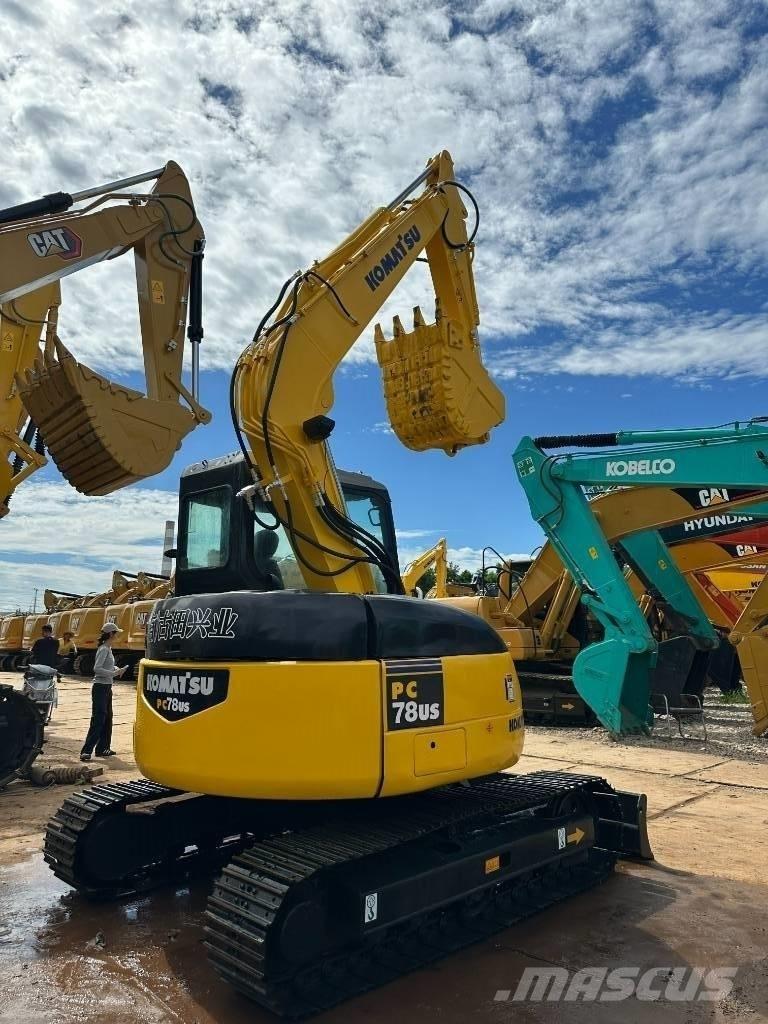 Komatsu PC 78 US-6N0 Kāpurķēžu ekskavatori