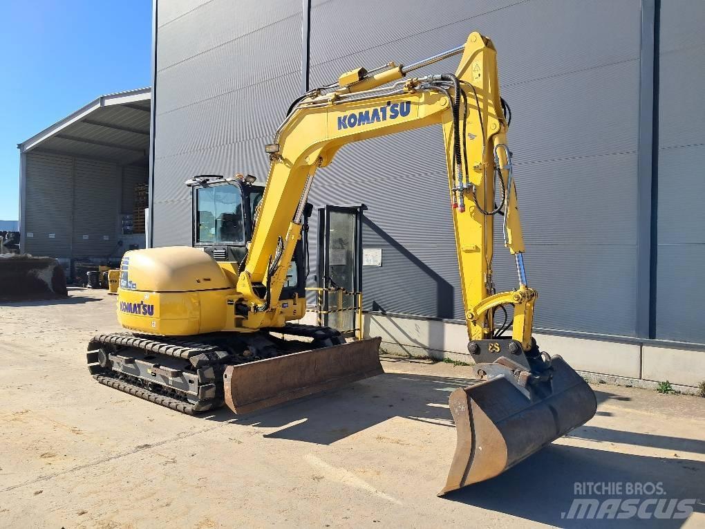 Komatsu PC80MR-5E0 Vidēja lieluma ekskavatori 7 t - 12 t