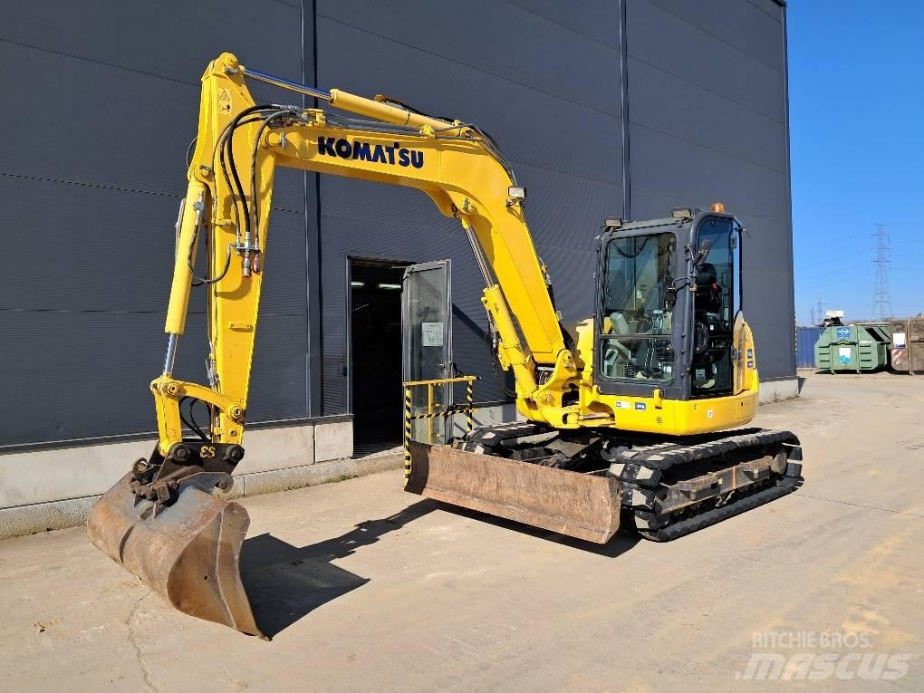 Komatsu PC80MR-5E0 Vidēja lieluma ekskavatori 7 t - 12 t