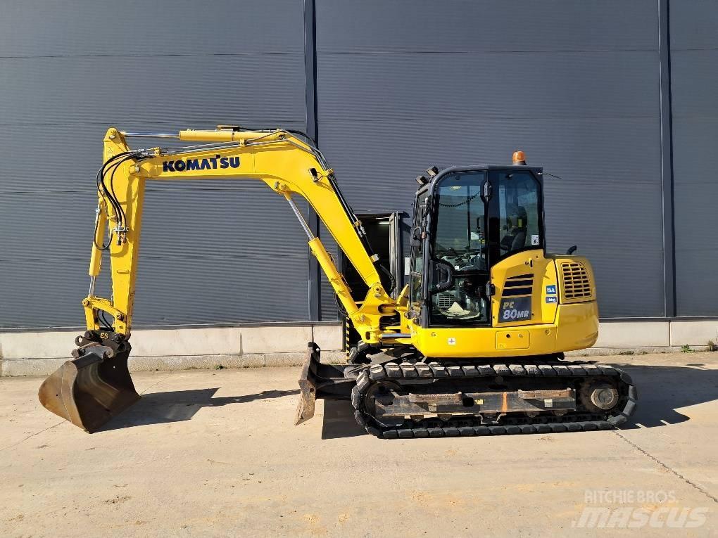 Komatsu PC80MR-5E0 Vidēja lieluma ekskavatori 7 t - 12 t