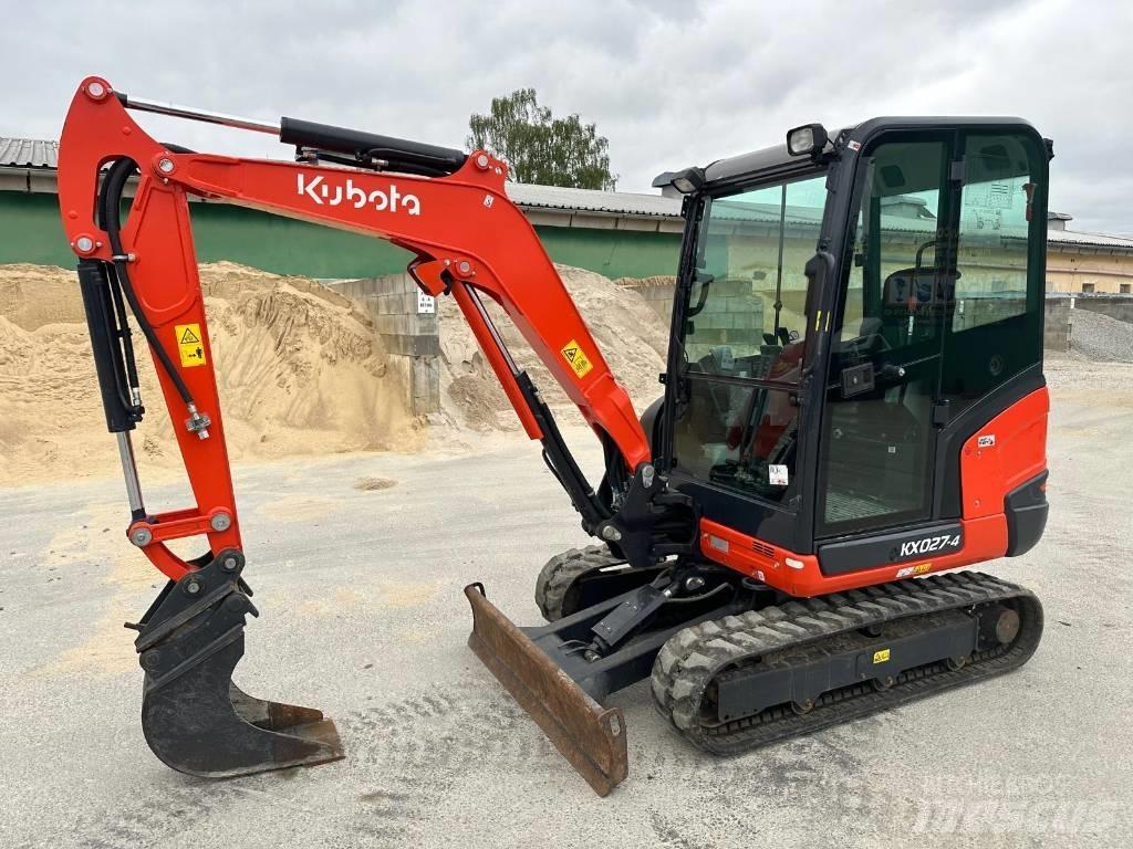 Kubota kx 027-4 Mini ekskavatori < 7 t