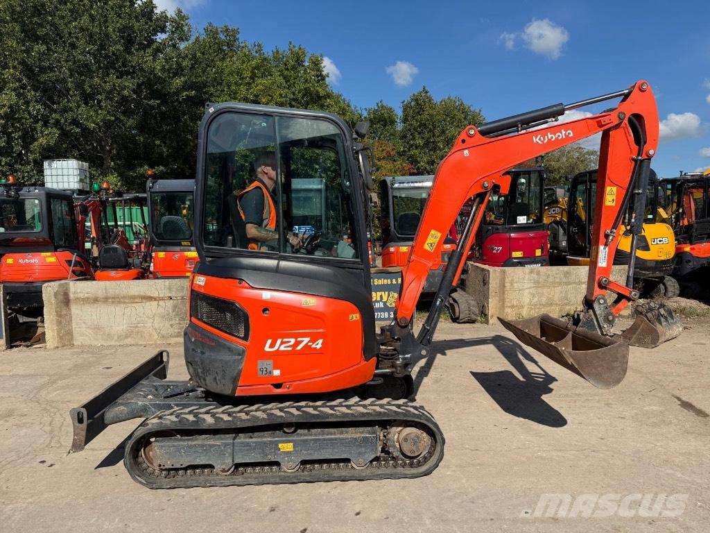 Kubota U 27-4 Mini ekskavatori < 7 t