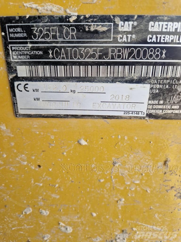 CAT 325 F Kāpurķēžu ekskavatori