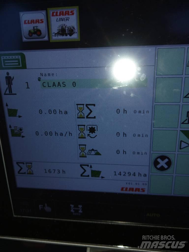 CLAAS Liner 4000 Grābekļi un siena ārdītāji