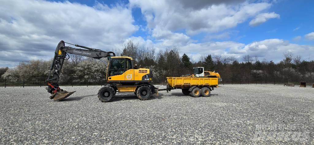Volvo EW 140 C Ekskavatori uz riteņiem