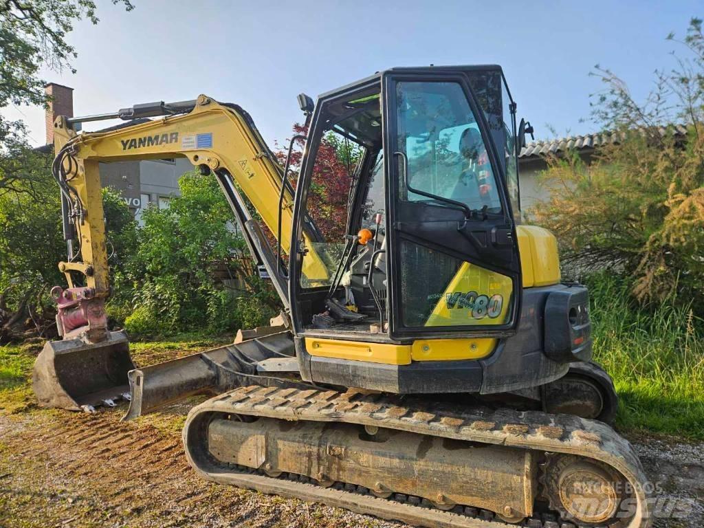 Yanmar Vio 80-1A Vidēja lieluma ekskavatori 7 t - 12 t