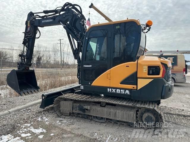 Hyundai HX 85A Kāpurķēžu ekskavatori