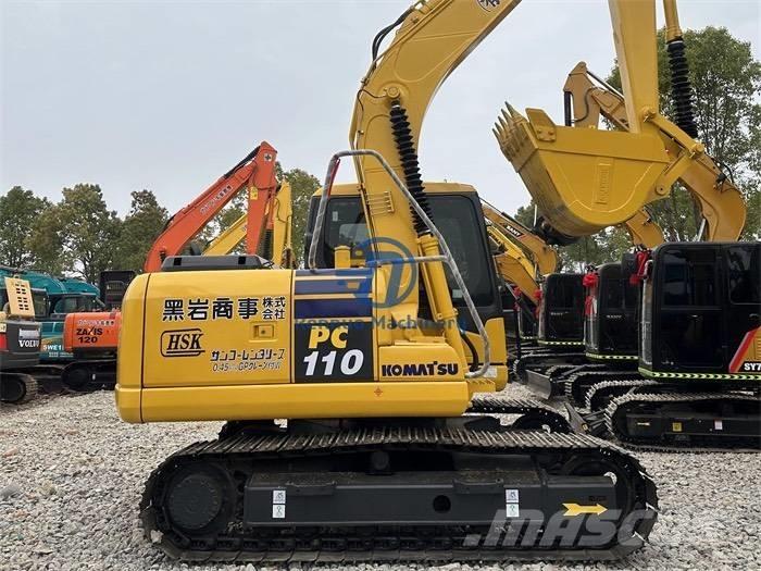 Komatsu PC 110 Kāpurķēžu ekskavatori