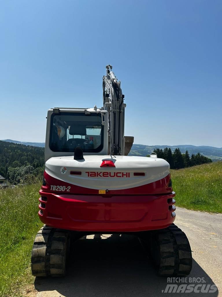Takeuchi TB 290 Vidēja lieluma ekskavatori 7 t - 12 t