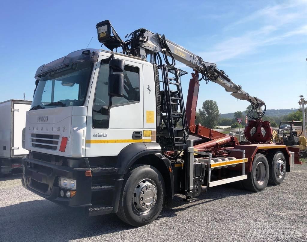 Iveco Stralis 430 Kabeļu pacēlājs nomontējamām kravas mašīnām