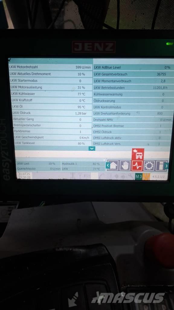 JENZ HEM 583 Cobra Koksnes šķeldotāji