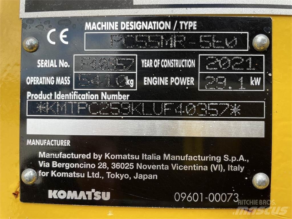 Komatsu PC55MR-5 Ekskavatori uz riteņiem