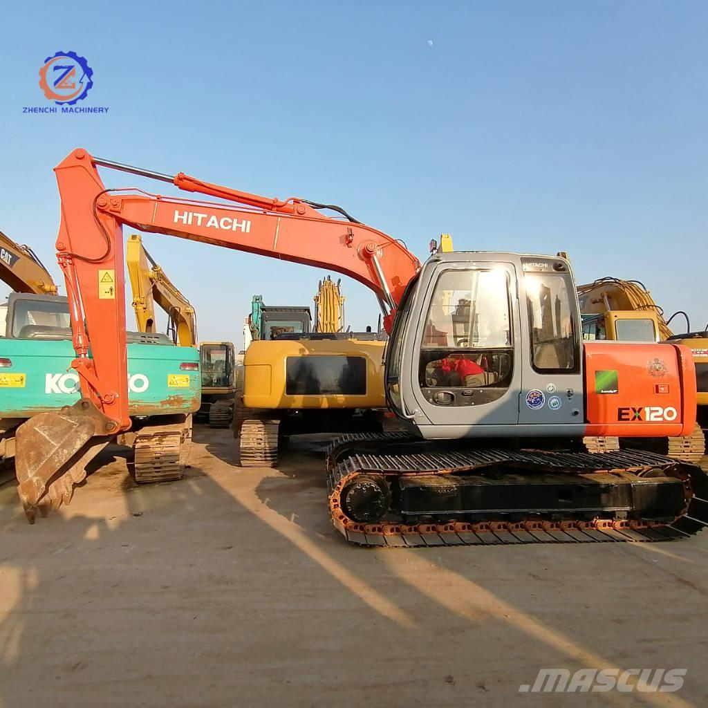 Hitachi EX 120 Kāpurķēžu ekskavatori