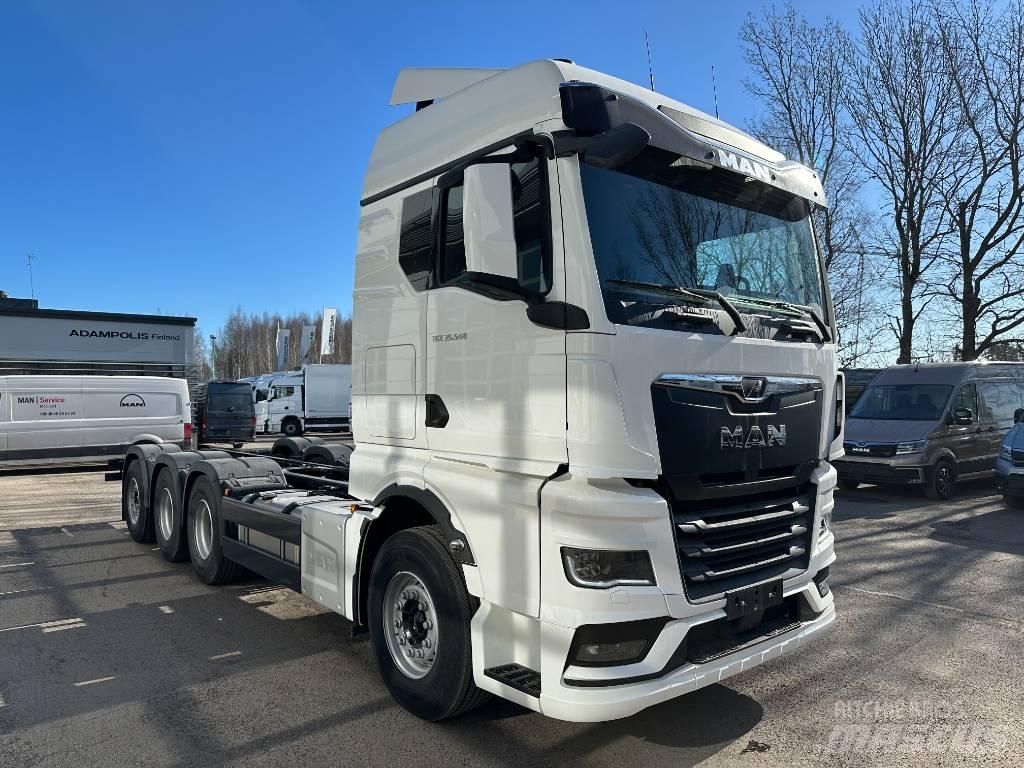 MAN TGX 35.540 8X4-4 Šasija ar kabīni